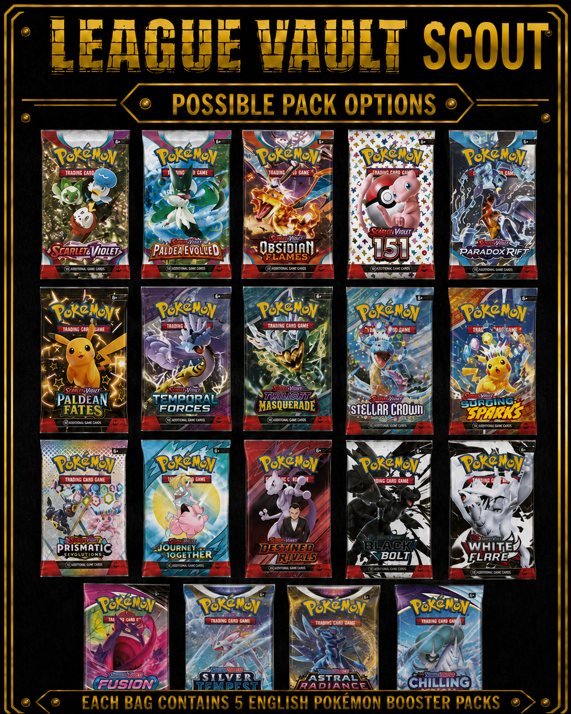LeagueHQ Mystery Bag:Pokemon
