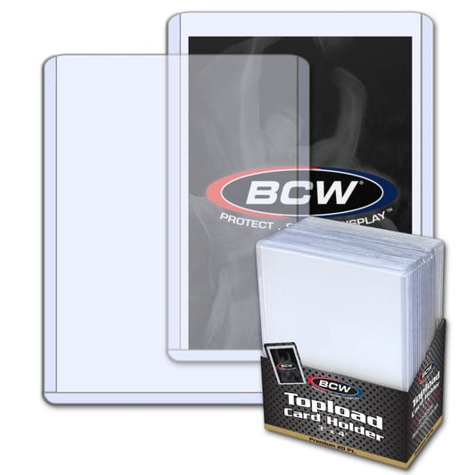 3x4 Topload Card Holder - Premium (25 Pack)