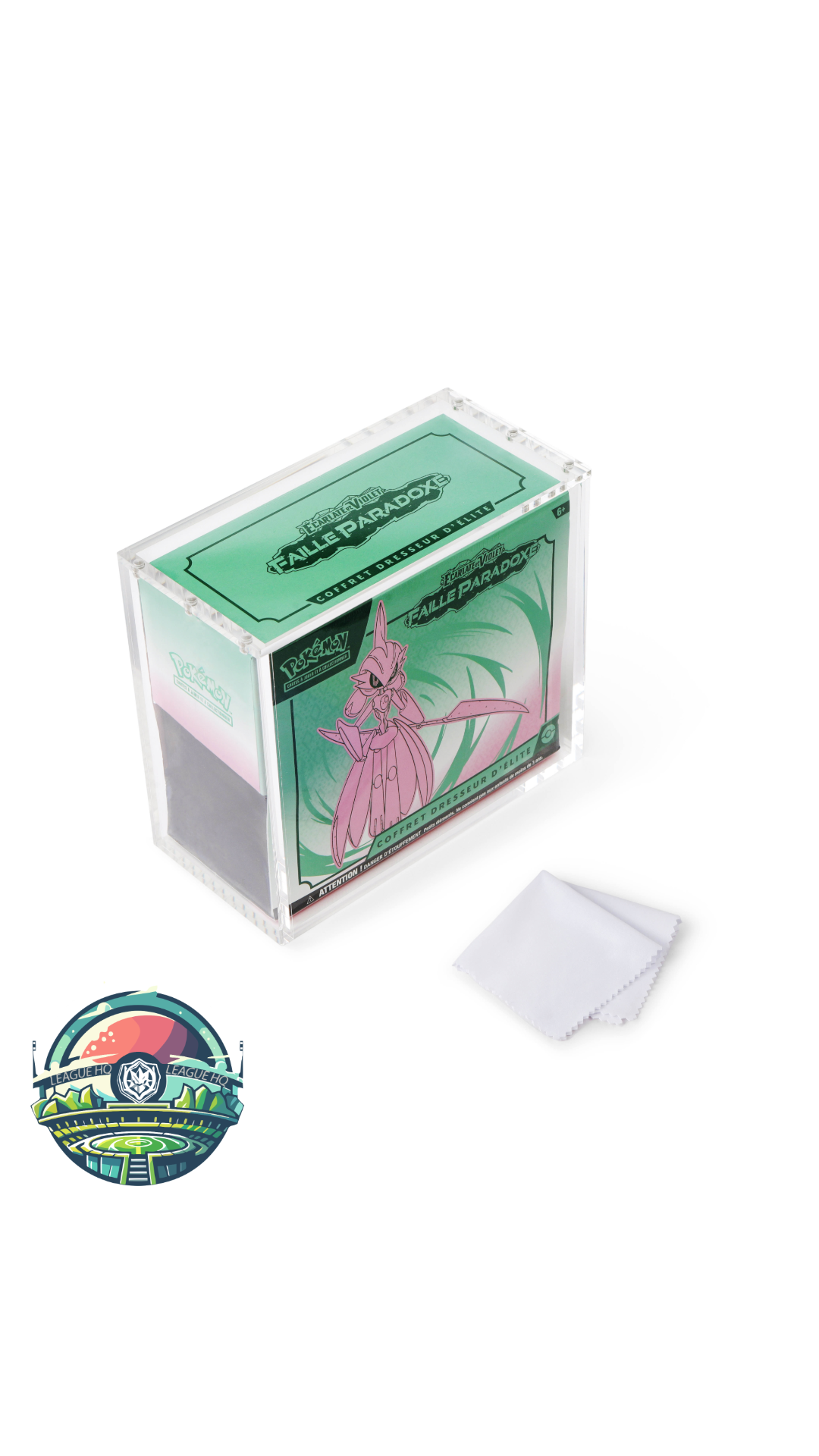 English ETB Acrylic Case with magnetic lid