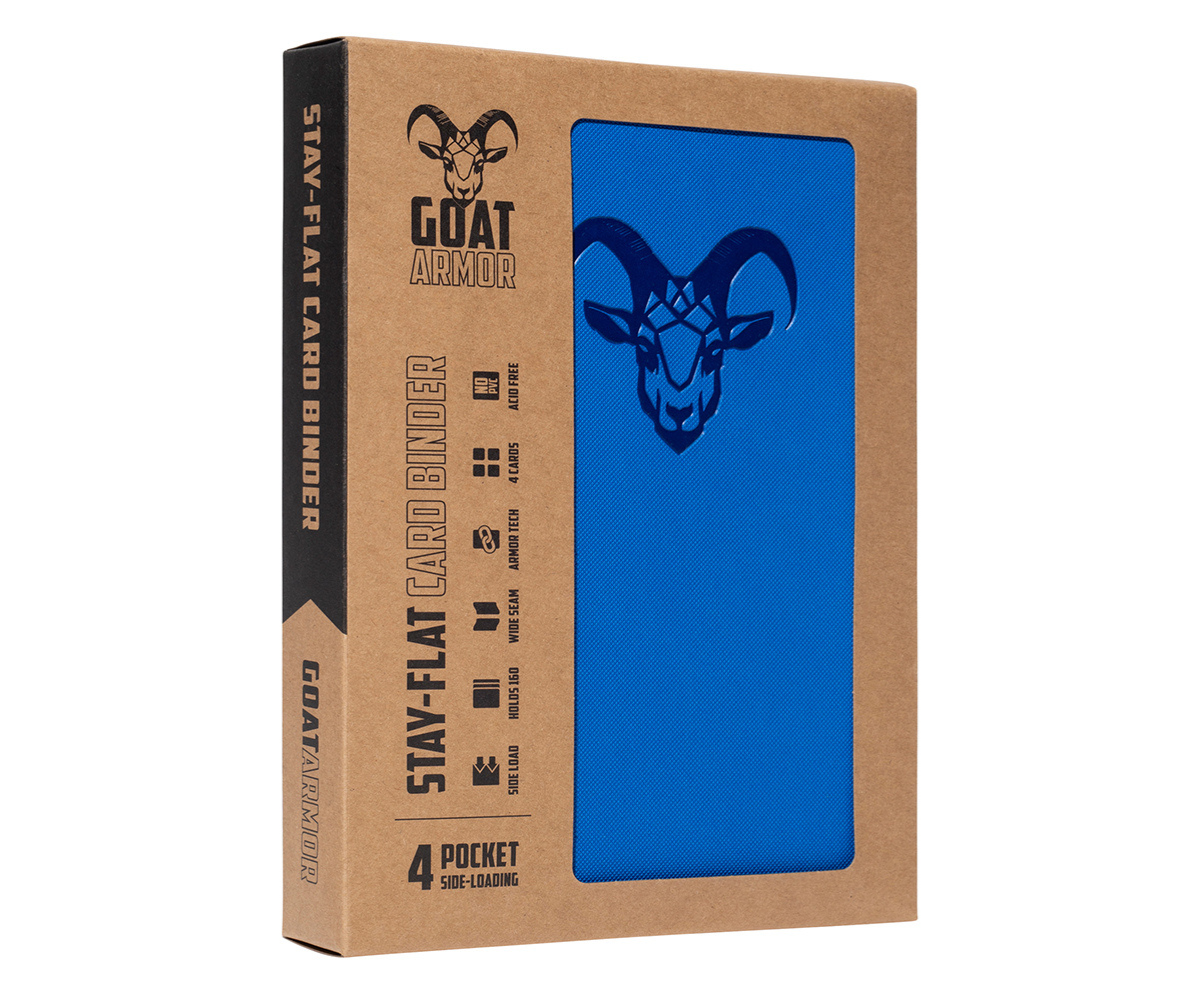 "Stay Flat" Card Binder