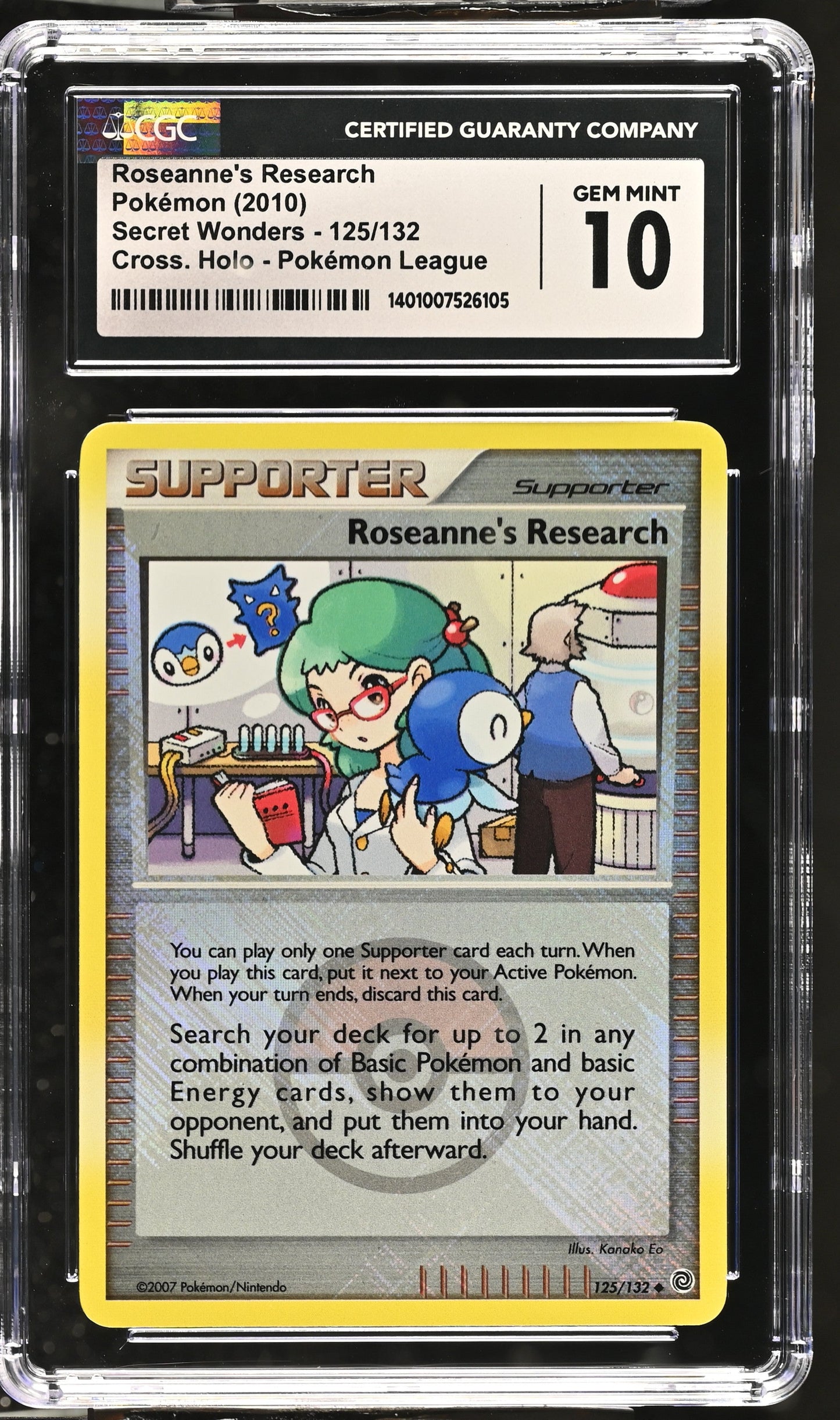Roseanne's Research Cross Holo — CGC Gem Mint 10 — Secret Wonders JP