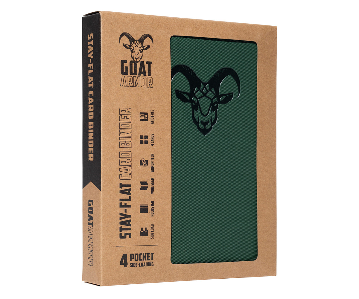 "Stay Flat" Card Binder