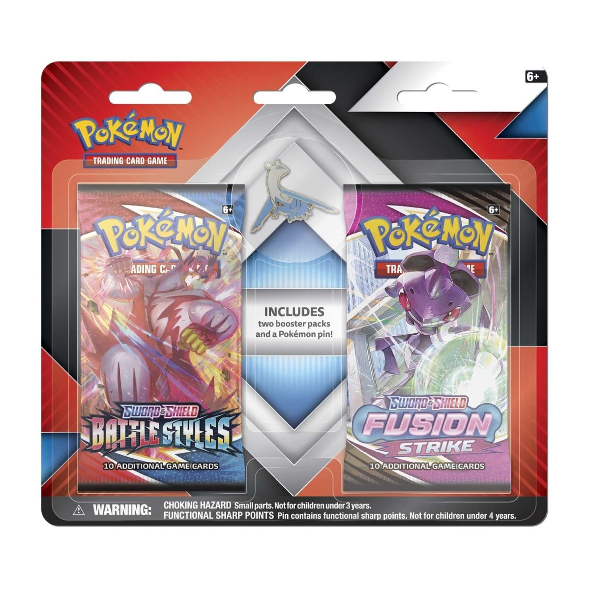 Pokémon TCG: 2 Booster Packs & Latias or Latios Collector's Pin