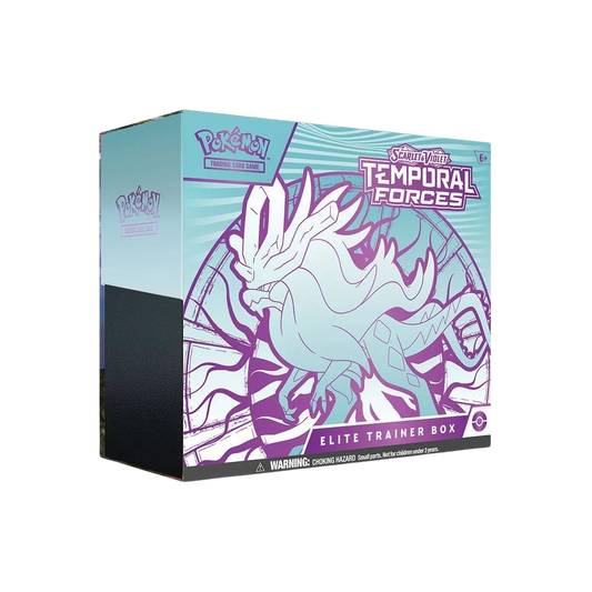 Scarlet & Violet: Temporal Forces: Elite Trainer Box (Random Artwork)