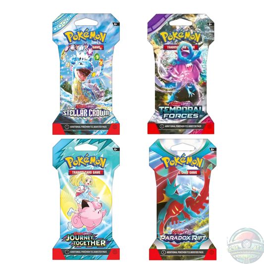 4 Sleeved Booster Bundle: Scarlet & Violet Era