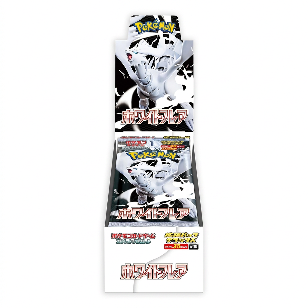 Pokémon Japanese White Flare Deluxe (Jumbo) Booster Box — SV11W