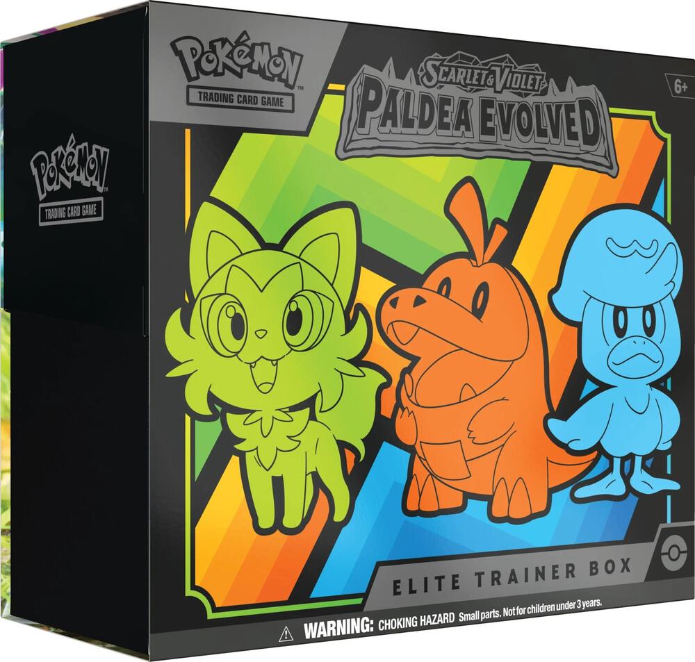 Pokémon Paldea Evolved Elite Trainer Box (SV02)