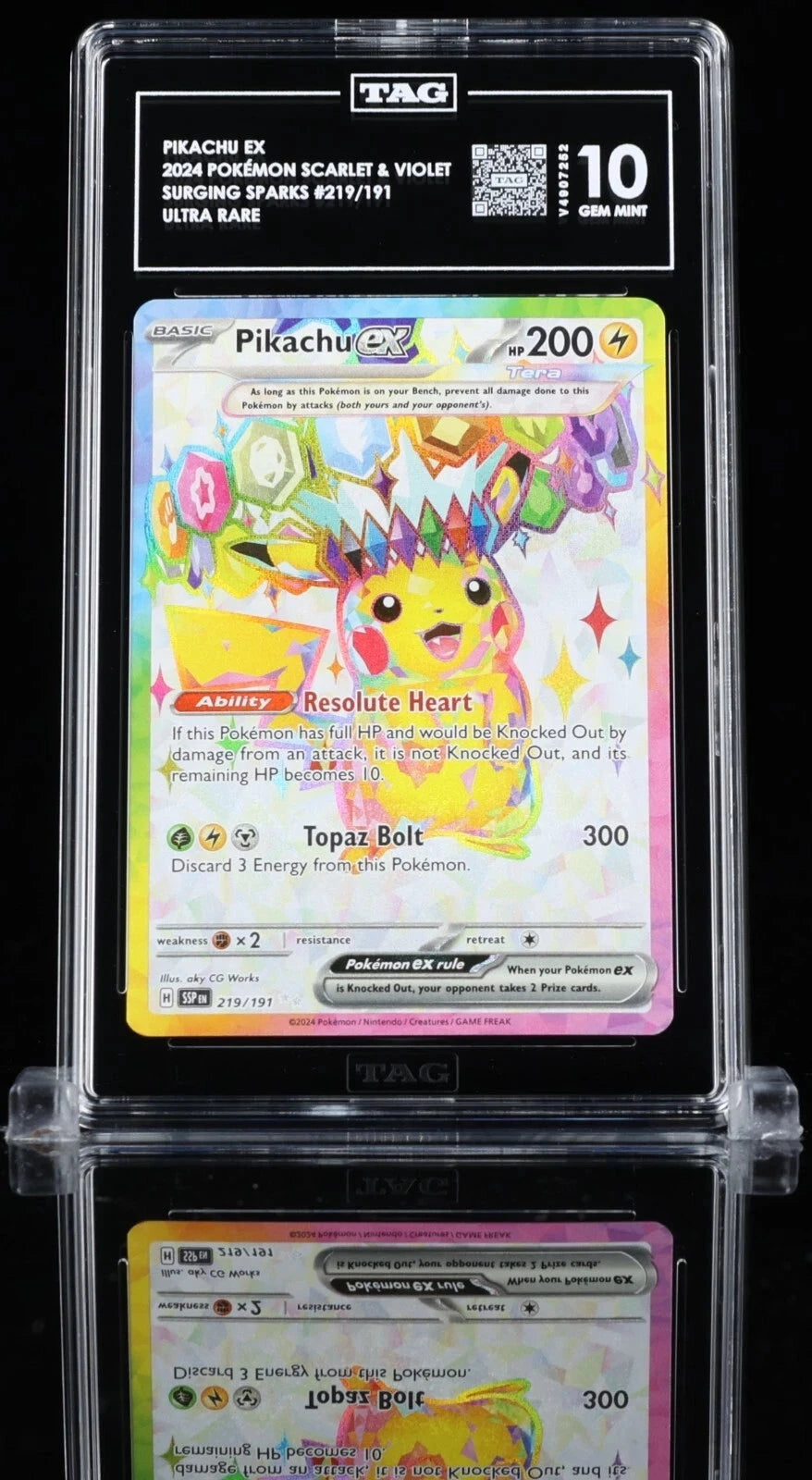 Pikachu ex – Surging Sparks
